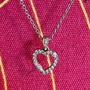 Tiffany &. Co Metro Heart necklace